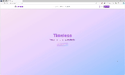 TimeLess AI generator demo